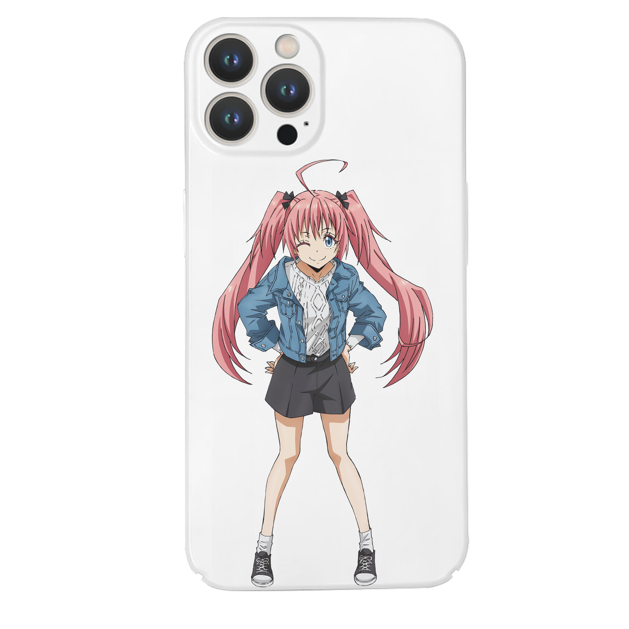 （画像用） 転スラ Regarding Reincarnated to Slime 【iPhone 14シリーズ対応】ハードケース